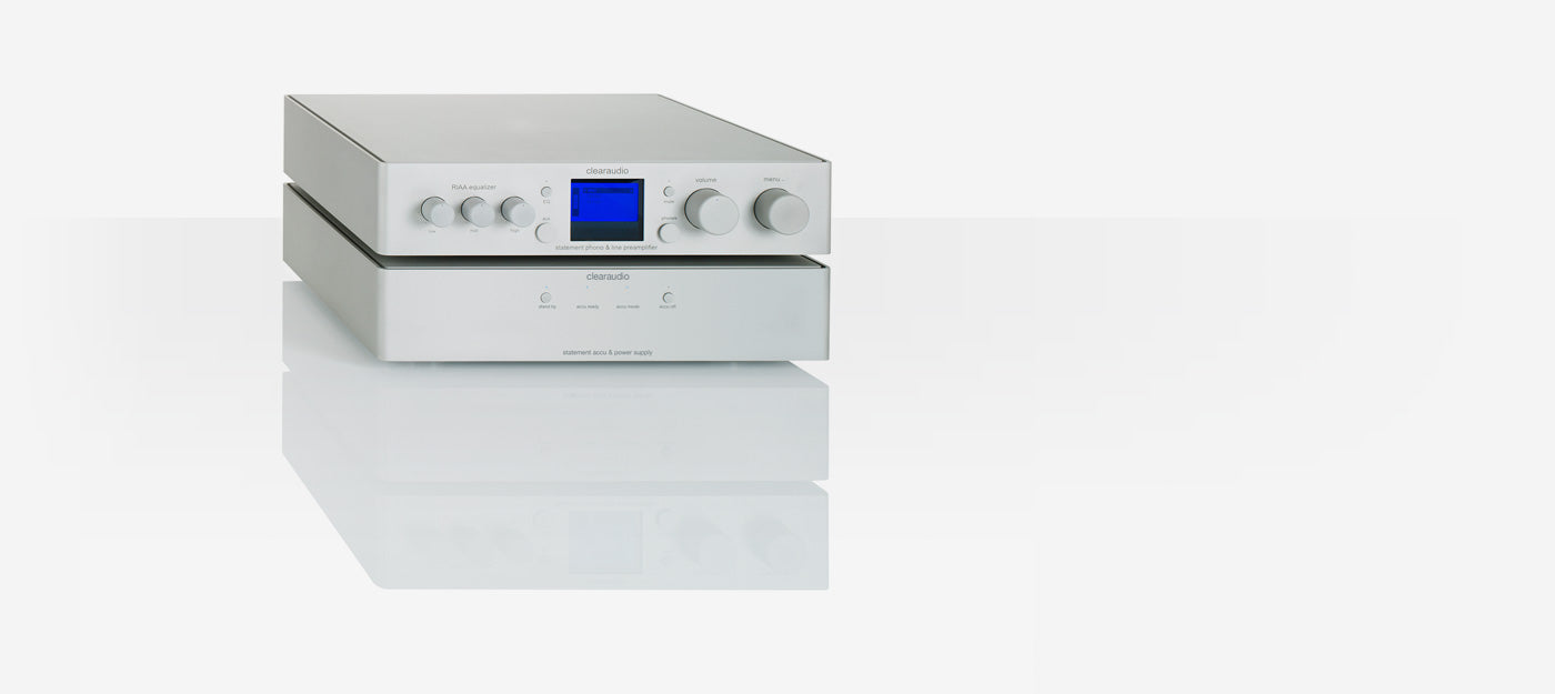 Clearaudio statement phono, phono korektorius