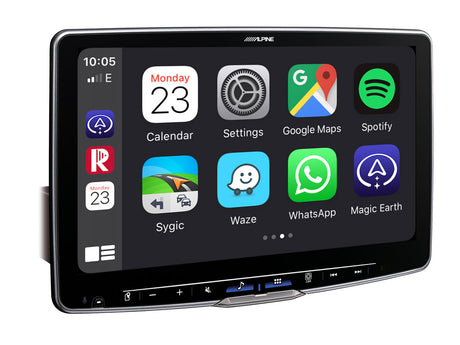 Alpine iLX-F115D, 11" automobilinė multimedija 1DIN korpusu su DAB+, Apple CarPlay ir Android Auto