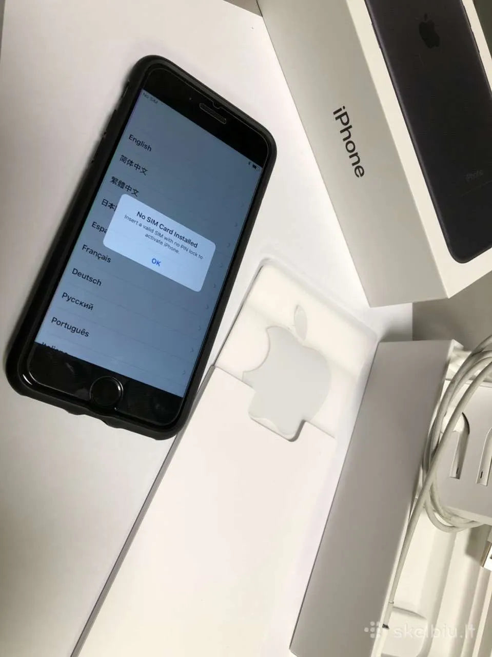 iPhone 7 128 GB Naudotas, idealios būklės