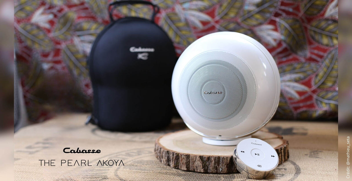 Cabasse The Pearl Akoya, belaidė garso kolonėlė su įmontuotu tinklo grotuvu