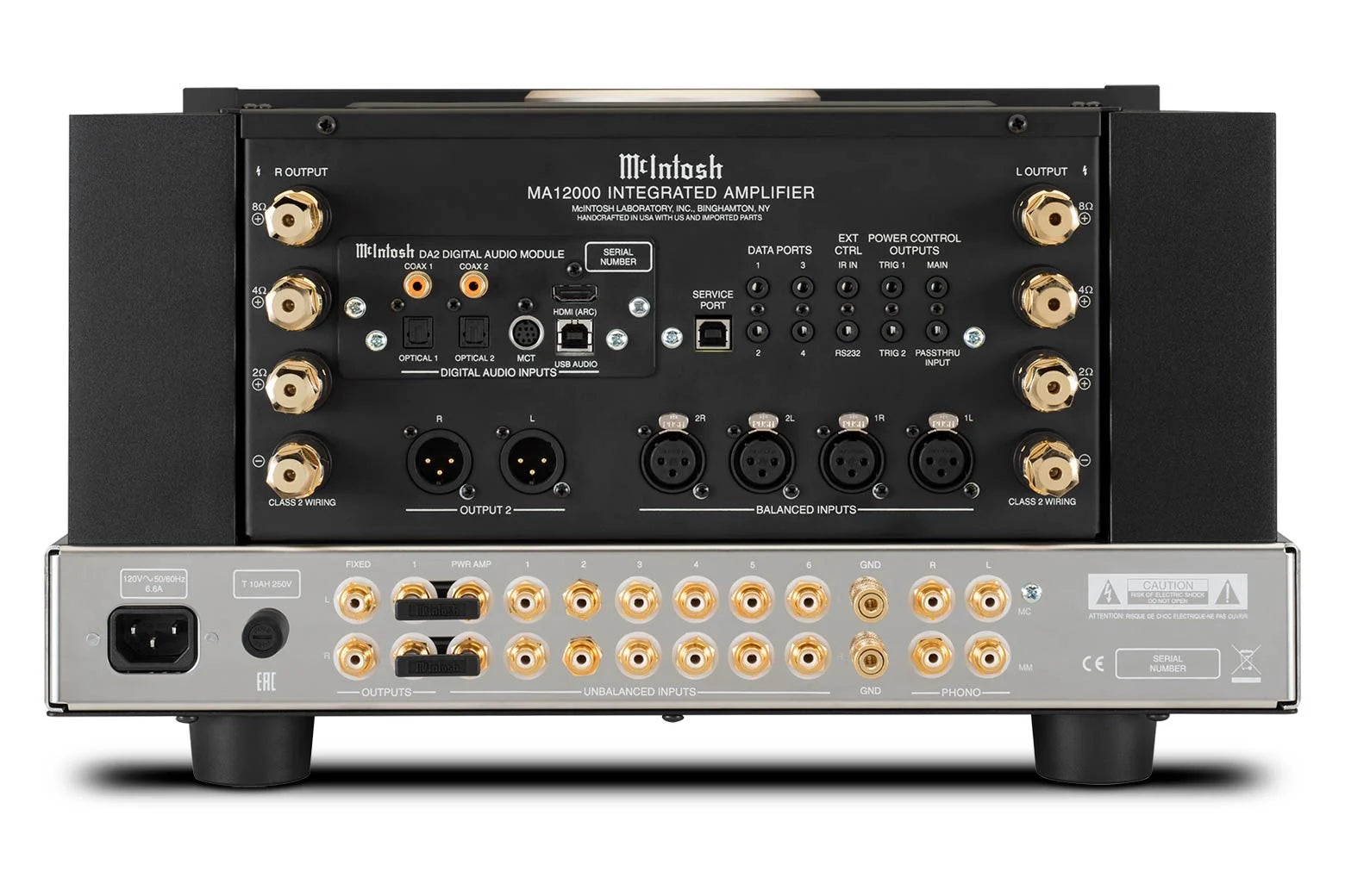 McIntosh MA12000, 2-jų kanalų integruotas hibridinis stiprintuvas