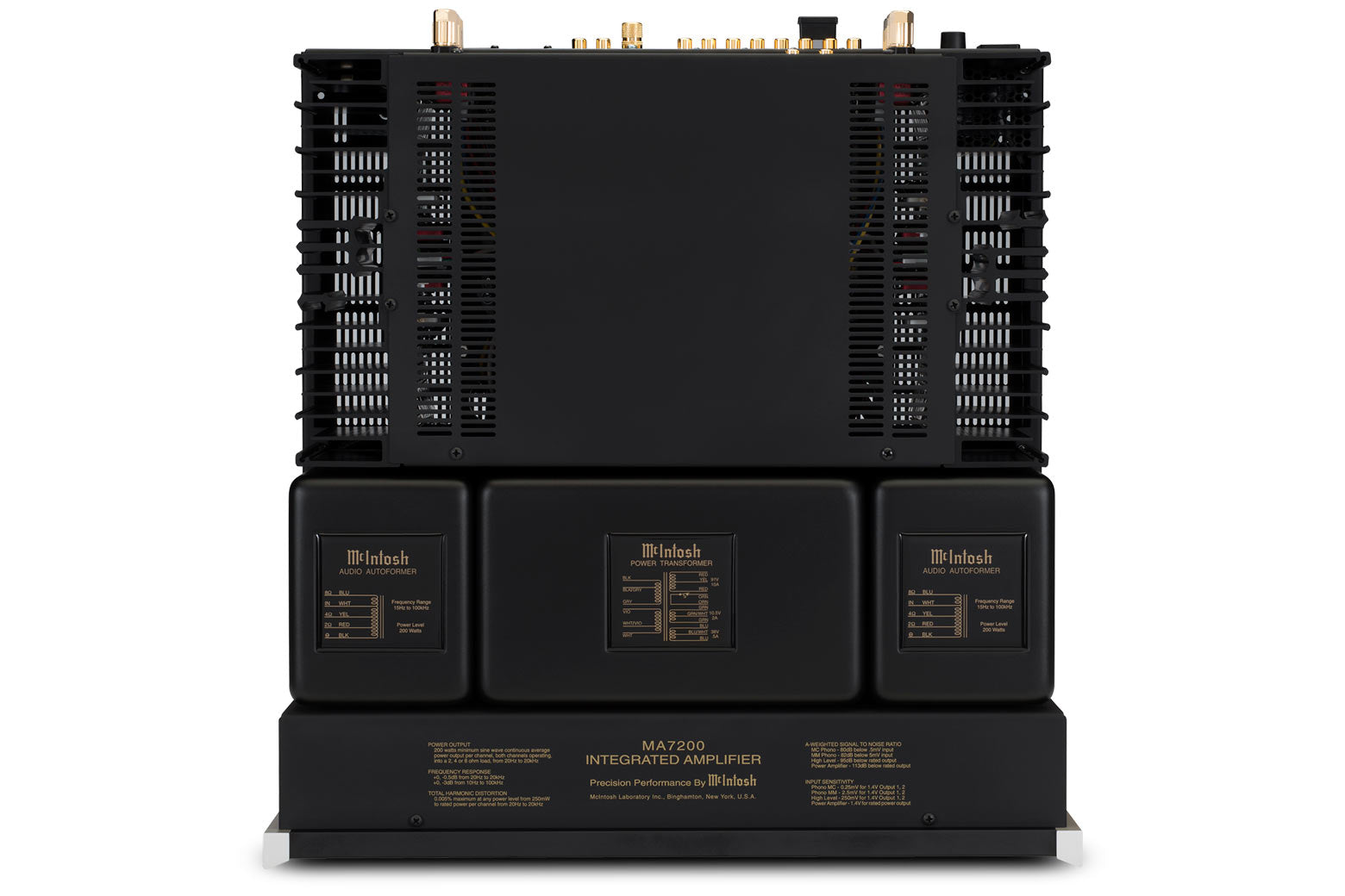 McIntosh MA7200, 2-jų kanalų integruotas stiprintuvas
