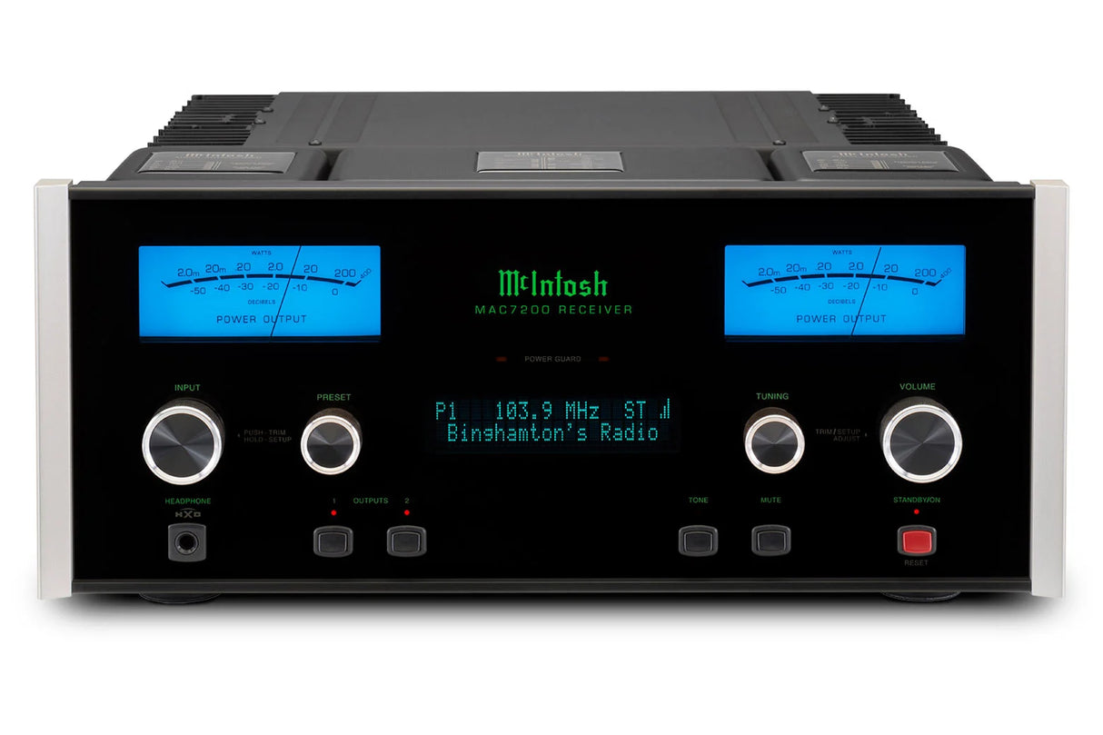 McIntosh MAC7200, 2-jų kanalų stiprintuvas su AM/FM radijo imtuvu