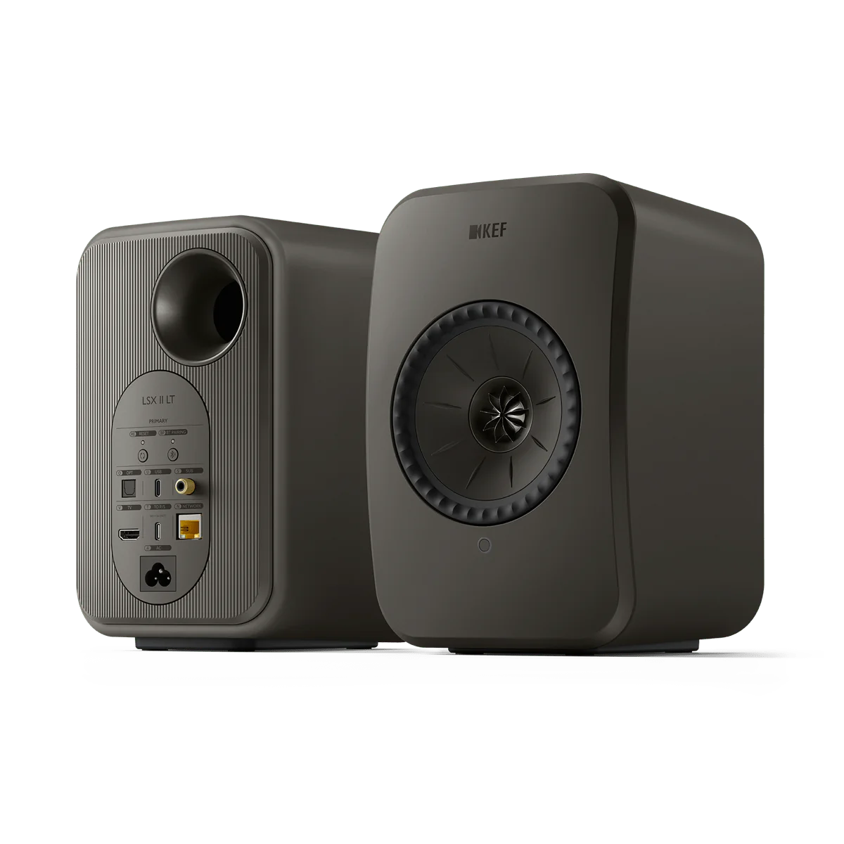 KEF LSX II LT, aktyvios, belaidės Hi-Fi garso kolonėlės (įvairių spalvų)