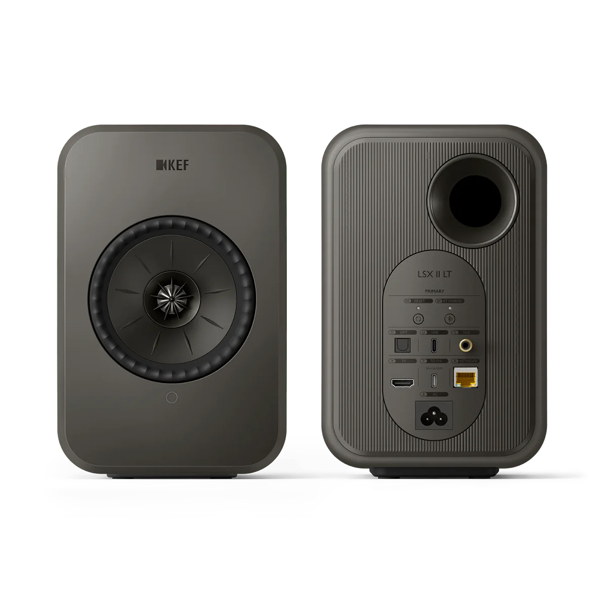 KEF LSX II LT, aktyvios, belaidės Hi-Fi garso kolonėlės (įvairių spalvų)