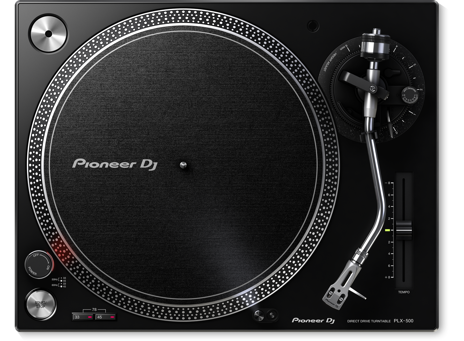 Pioneer PLX-500, DJ patefonas (įvairių spalvų)