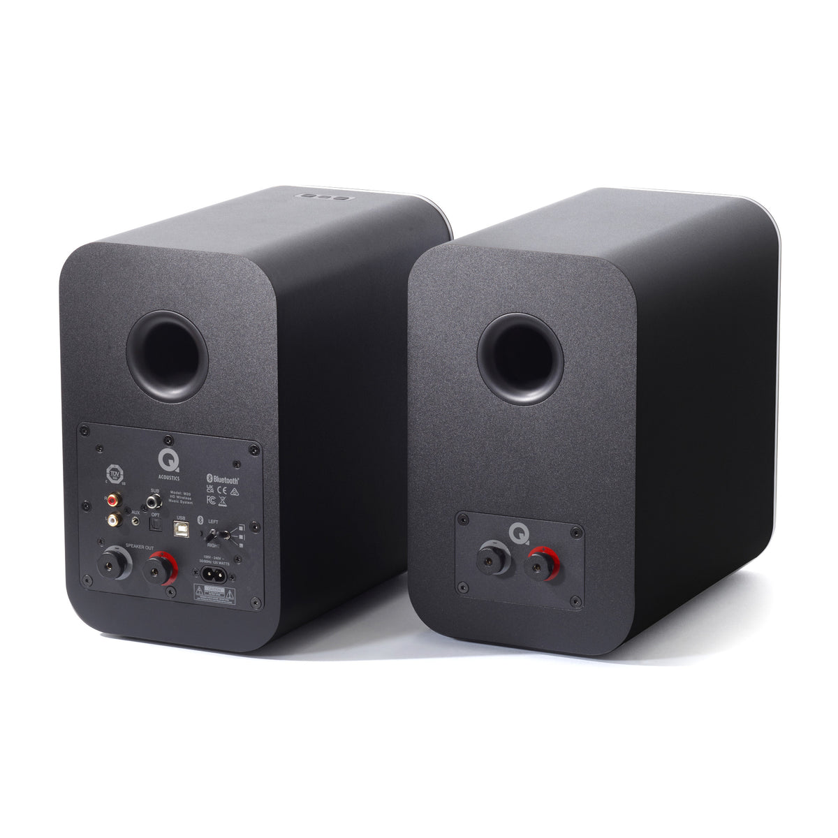 Q Acoustics M20 HD, belaidės aktyvios garso kolonėlės