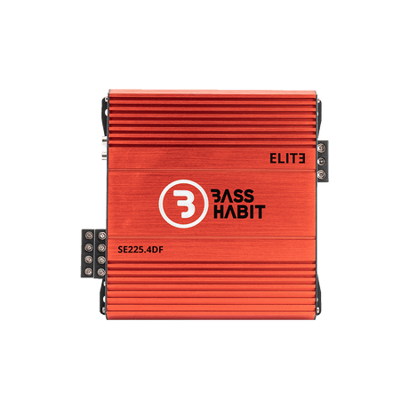 Bass Habit SPL Elite 225.4DF, 4-rių kanalų automobilinis garso stiprintuvas