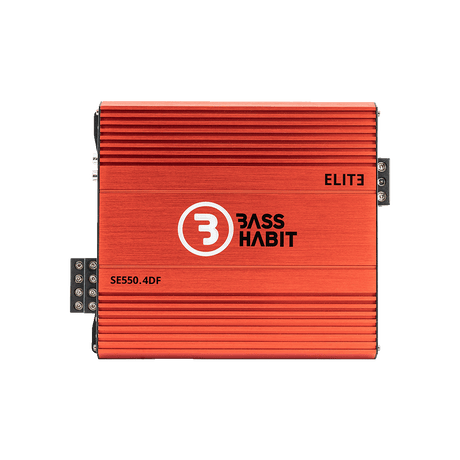 Bass Habit SPL Elite 550.4DF, 4-rių kanalų automobilinis garso stiprintuvas