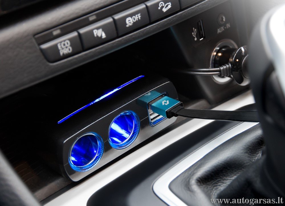 Automobilinis cigarečių pridegėjo adapteris Neoline SL-221 Priedai Neoline AUTOGARSAS.LT