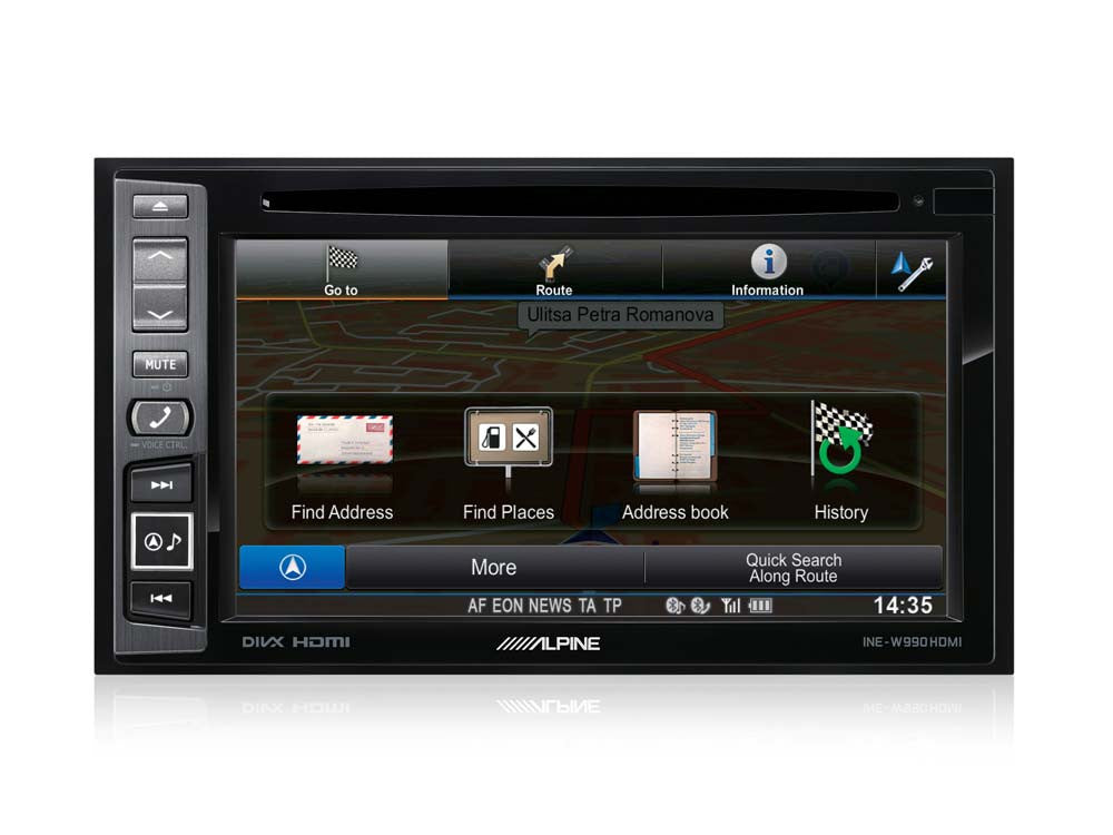 Multimedija su pažangia navigacija ALPINE INE-W990HDMI Multimedija Alpine AUTOGARSAS.LT
