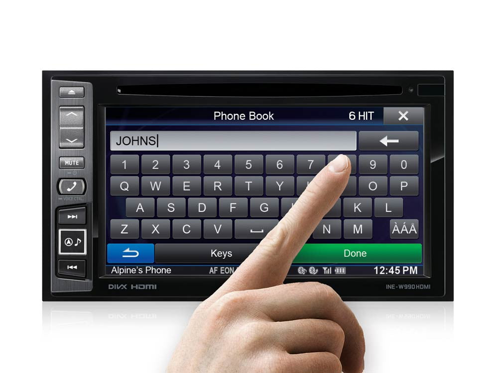 Multimedija su pažangia navigacija ALPINE INE-W990HDMI Multimedija Alpine AUTOGARSAS.LT