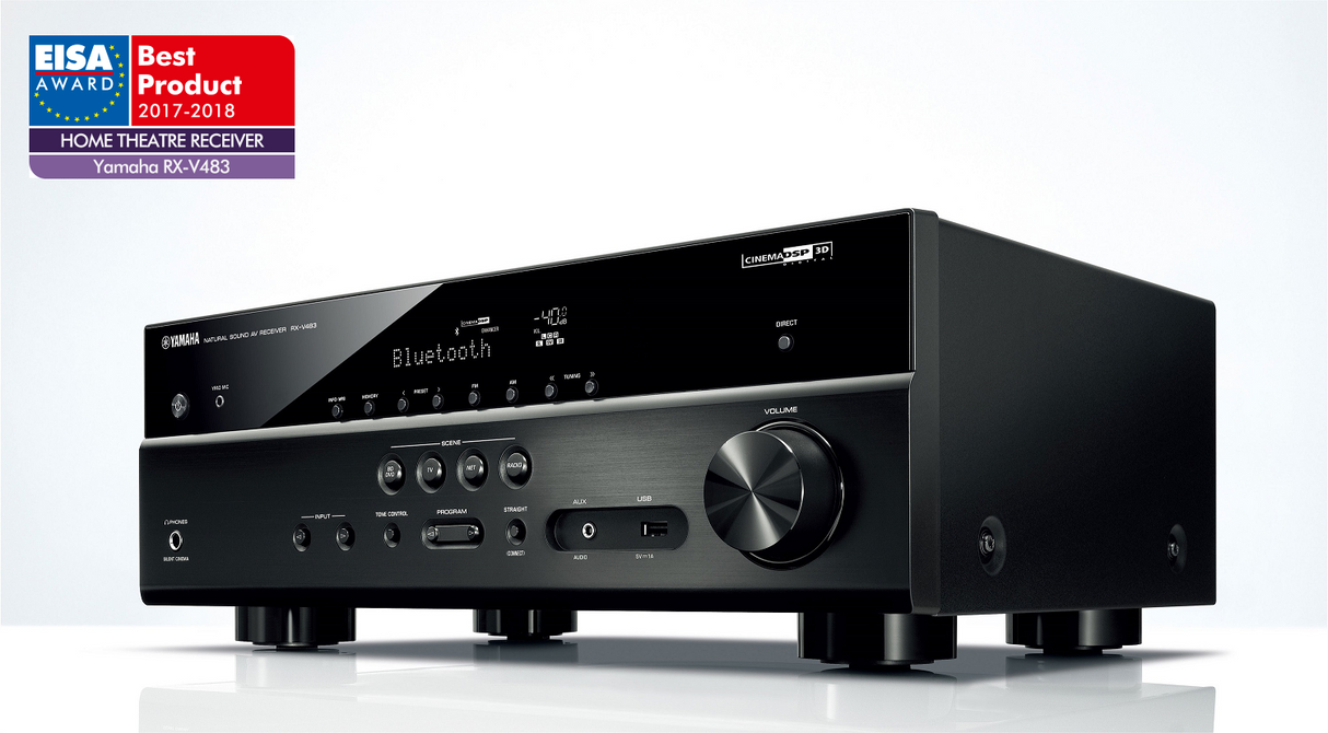 Tinklinis AV resyveris Yamaha RX-V483 5.1 MusicCast Namu kinas Yamaha AUTOGARSAS.LT