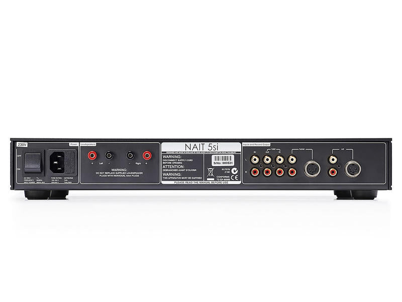 Naim NAIT 5SI, Integruotas stiprintuvas- galas