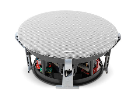 Focal 1000 ICW 6, Į sieną įmontuojamas garsiakalbis (montavimo gylis: 100 mm.)- apvalios grotelės