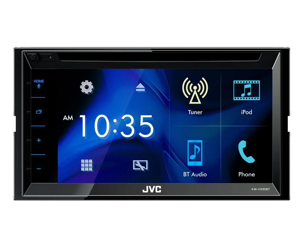 Multimedija automobiliui JVC KW-V330BT, 2-DIN, DVD, CD, USB, BLUETOOTH Multimedija JVC AUTOGARSAS.LT
