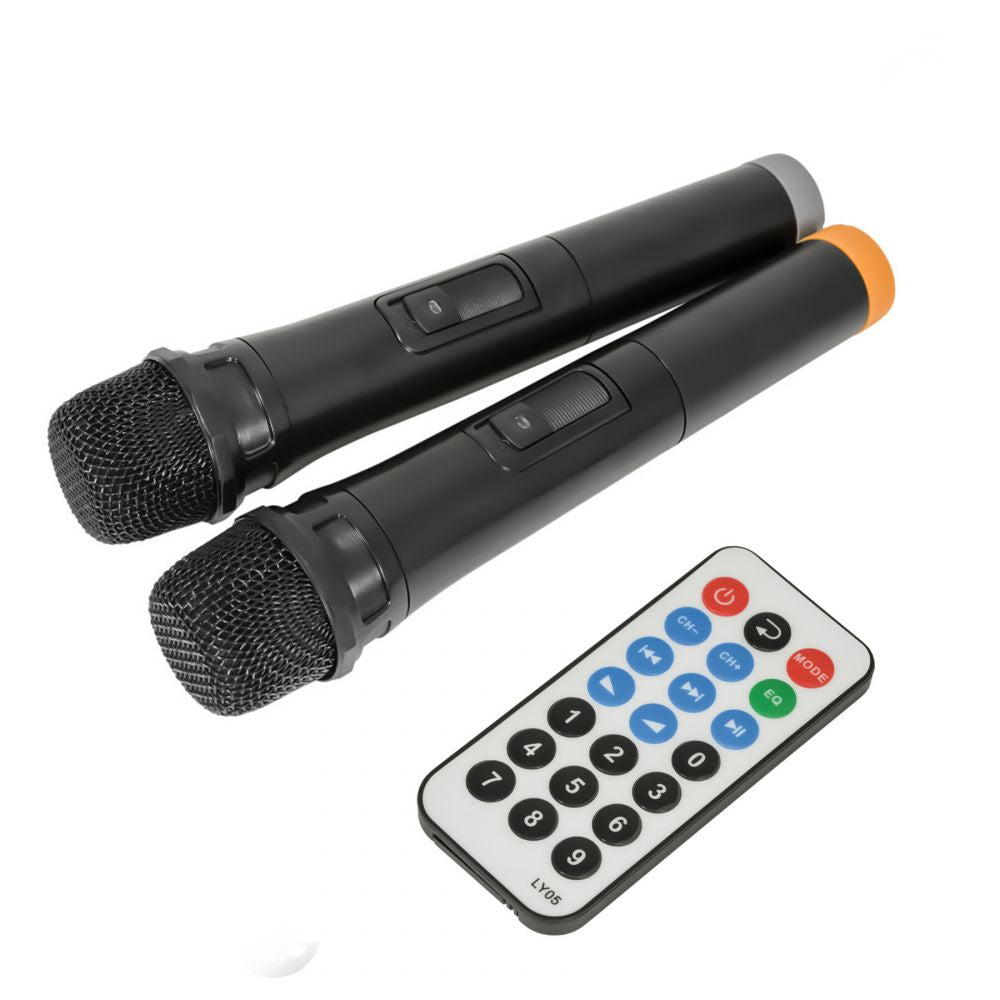 Nešiojama garso sistema QTX BUSKER-12PA, VHF MIKR, USB/SD/FM/BT Kolonėlės QTX AUTOGARSAS.LT