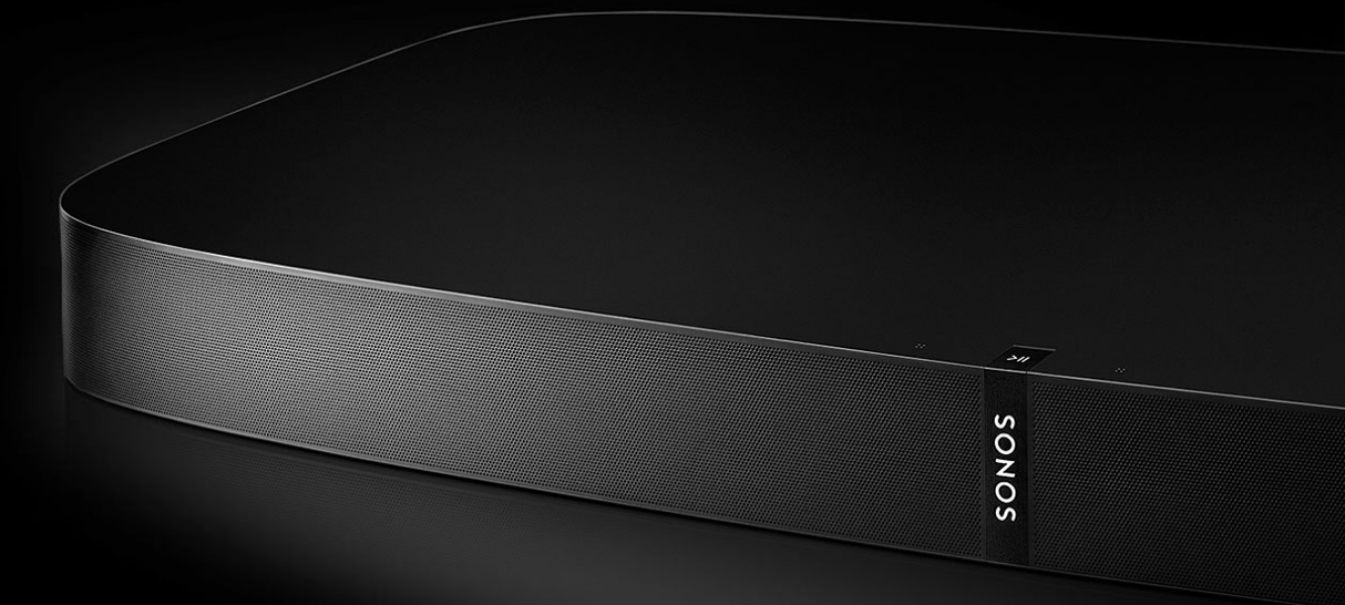 Kompaktiška garso sistema Sonos PLAYBASE su Wi-Fi Namu kinas Sonos AUTOGARSAS.LT