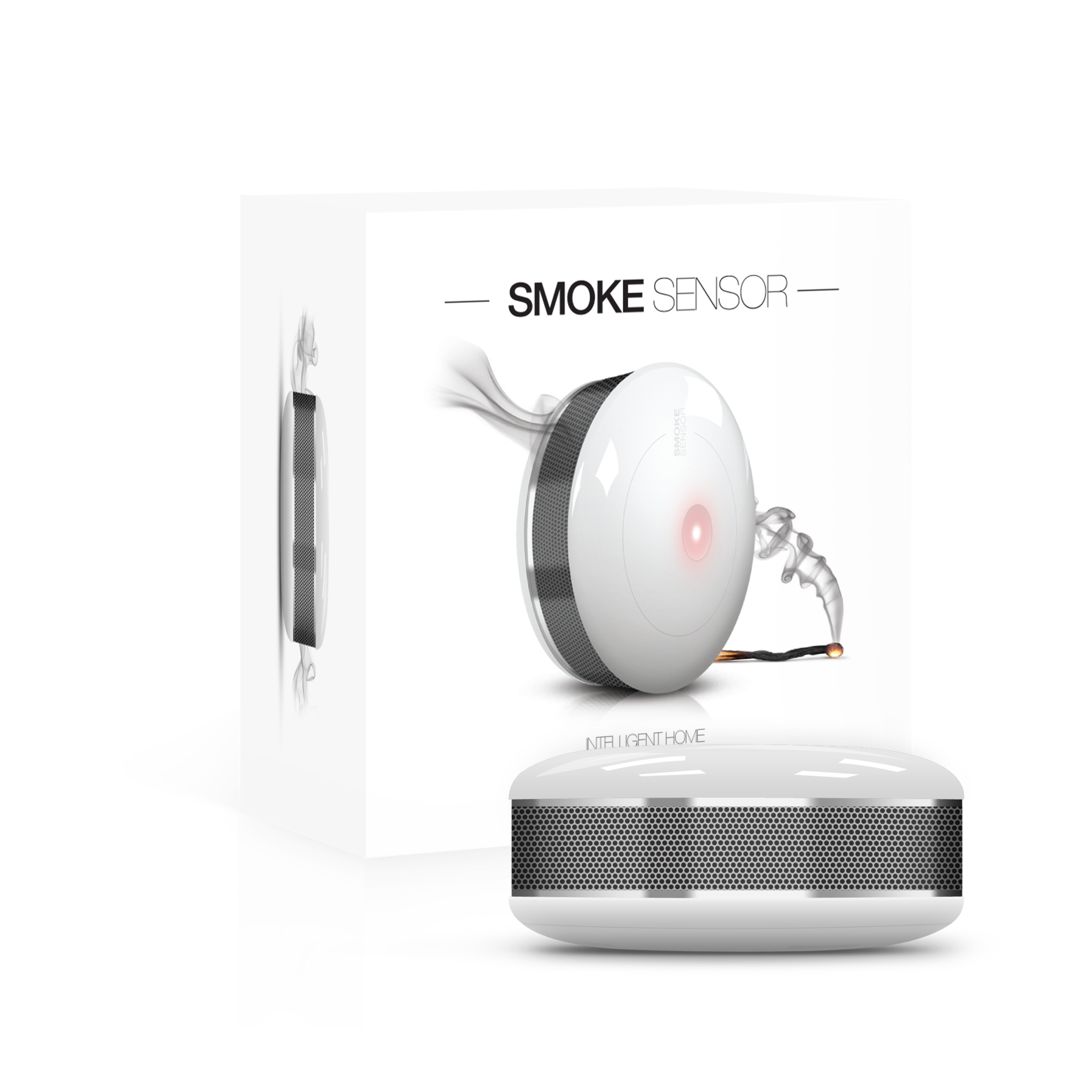 Išmanusis Dūmų detektorius Fibaro Smoke Sensor Išmanūs namai Fibaro AUTOGARSAS.LT