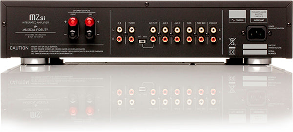 MUSICAL FIDELITY M2SI, Integruotas garso stiprintuvas (įvairių spalvų) - Galas
