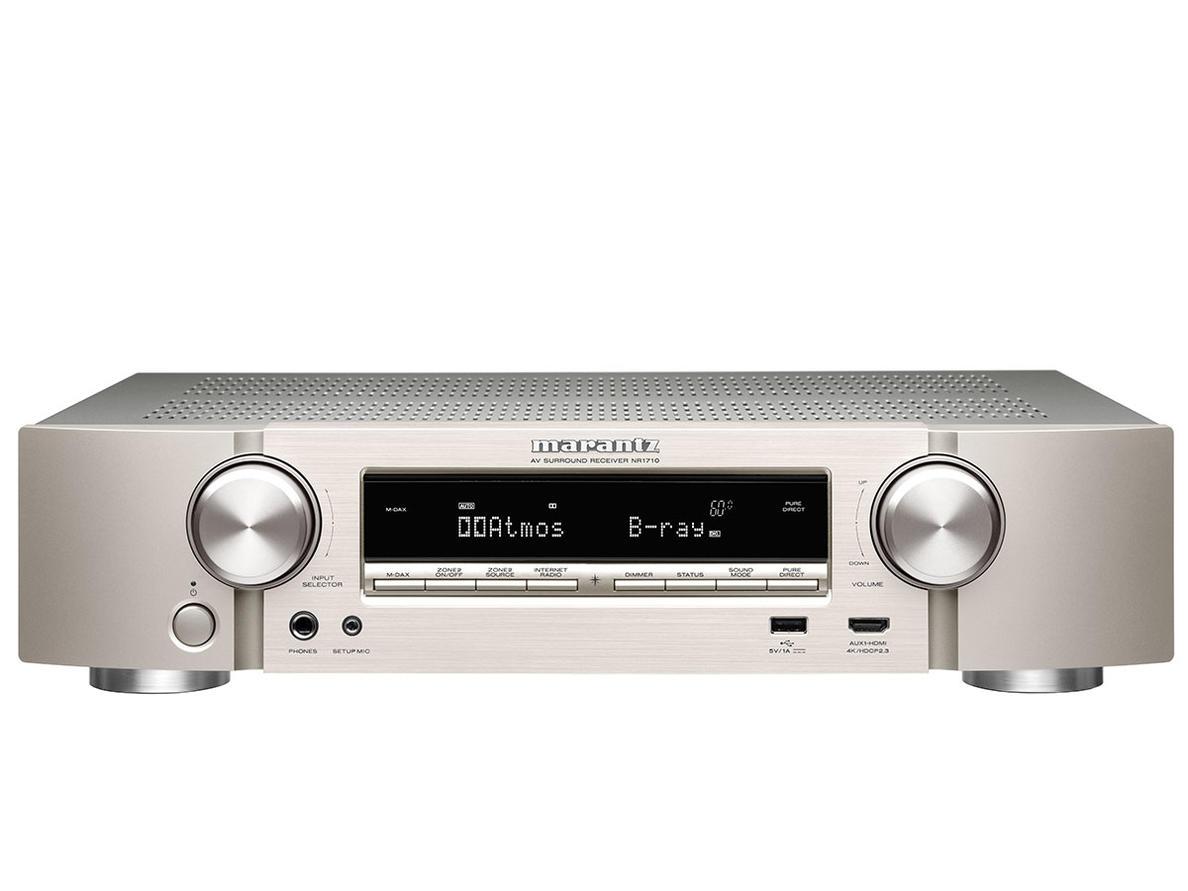 AV resyveris Marantz NR1710 7.2 kanalo namų kino stiprintuvas 7x50W Namu kinas Marantz AUTOGARSAS.LT