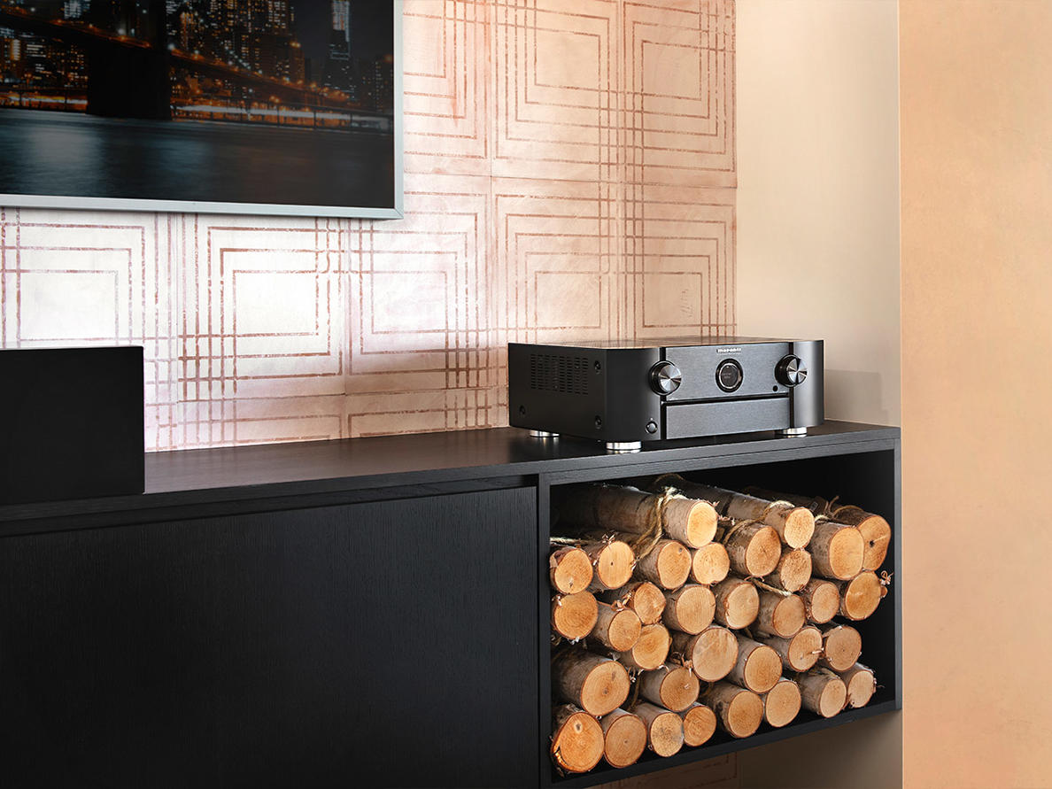 4K UHD AV resyveris Marantz SR6014 9.2 kanalo namų kino stiprintuvas 9x185W Namu kinas Marantz AUTOGARSAS.LT