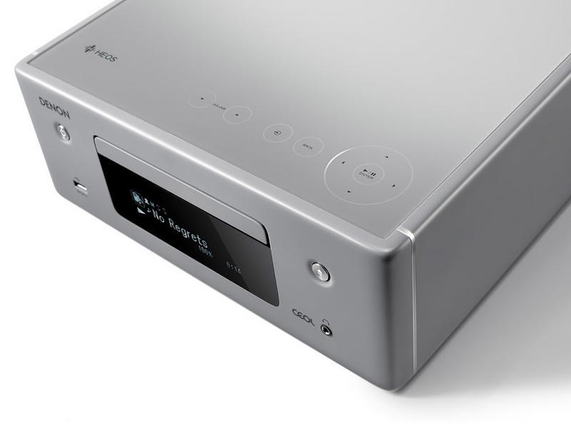 Tinklinis stereo stiprintuvas su CD grotuvu Denon RCDN-10, 2x60W Stereo Denon AUTOGARSAS.LT