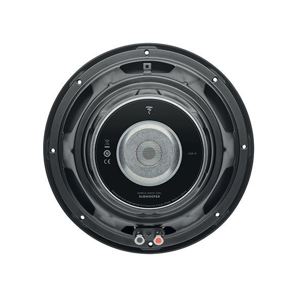 Focal SUB 10, automoblinis žemų dažnių garsiakalbis- galas