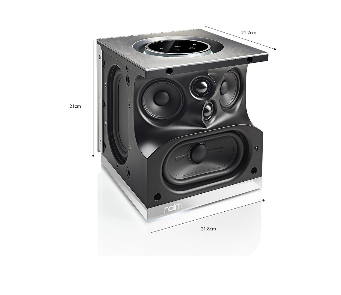 Kompaktiška bevielė muzikos sistema Mu-so Qb Kolonėlės Naim AUTOGARSAS.LT