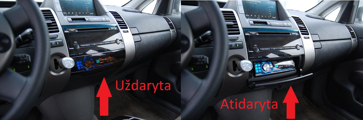 Toyota Prius garso aparatūra