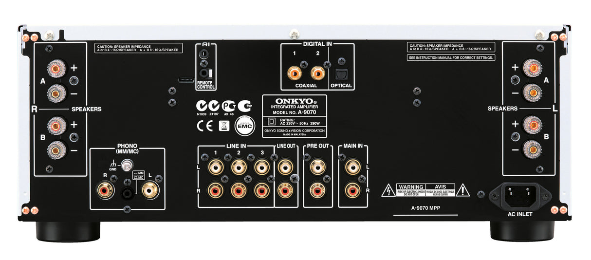 Stereo integruotas resyveris Onkyo A-9070 2.1, 2x140W Stereo Onkyo AUTOGARSAS.LT