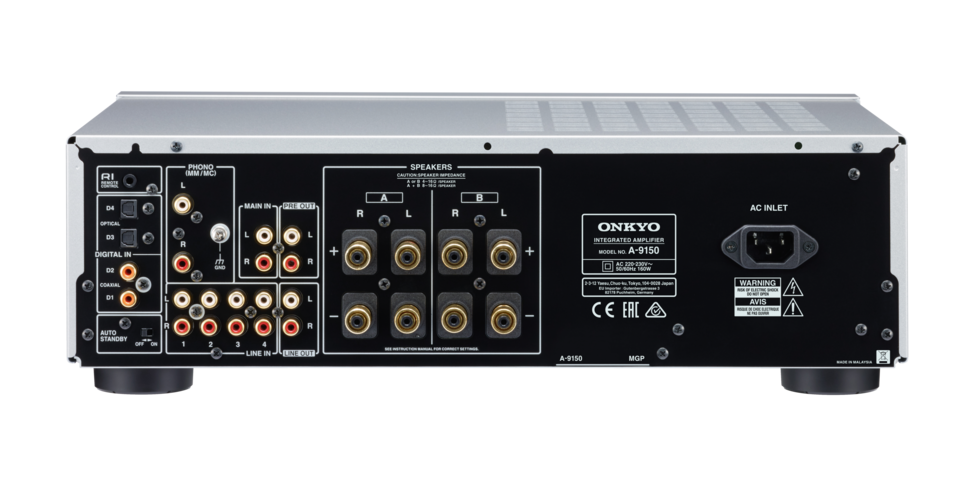 Stereo integruotas resyveris Onkyo A-9150 2.1, 2x60W Stereo Onkyo AUTOGARSAS.LT