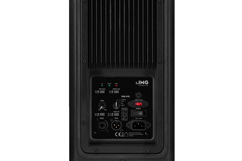 Stageline PAK-410, PA lauko garsiakalbis- galas