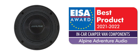 Alpine SPC-R100-DU, automobilinis radialinis garsiakalbis skirtas Fiat Ducato- EISA