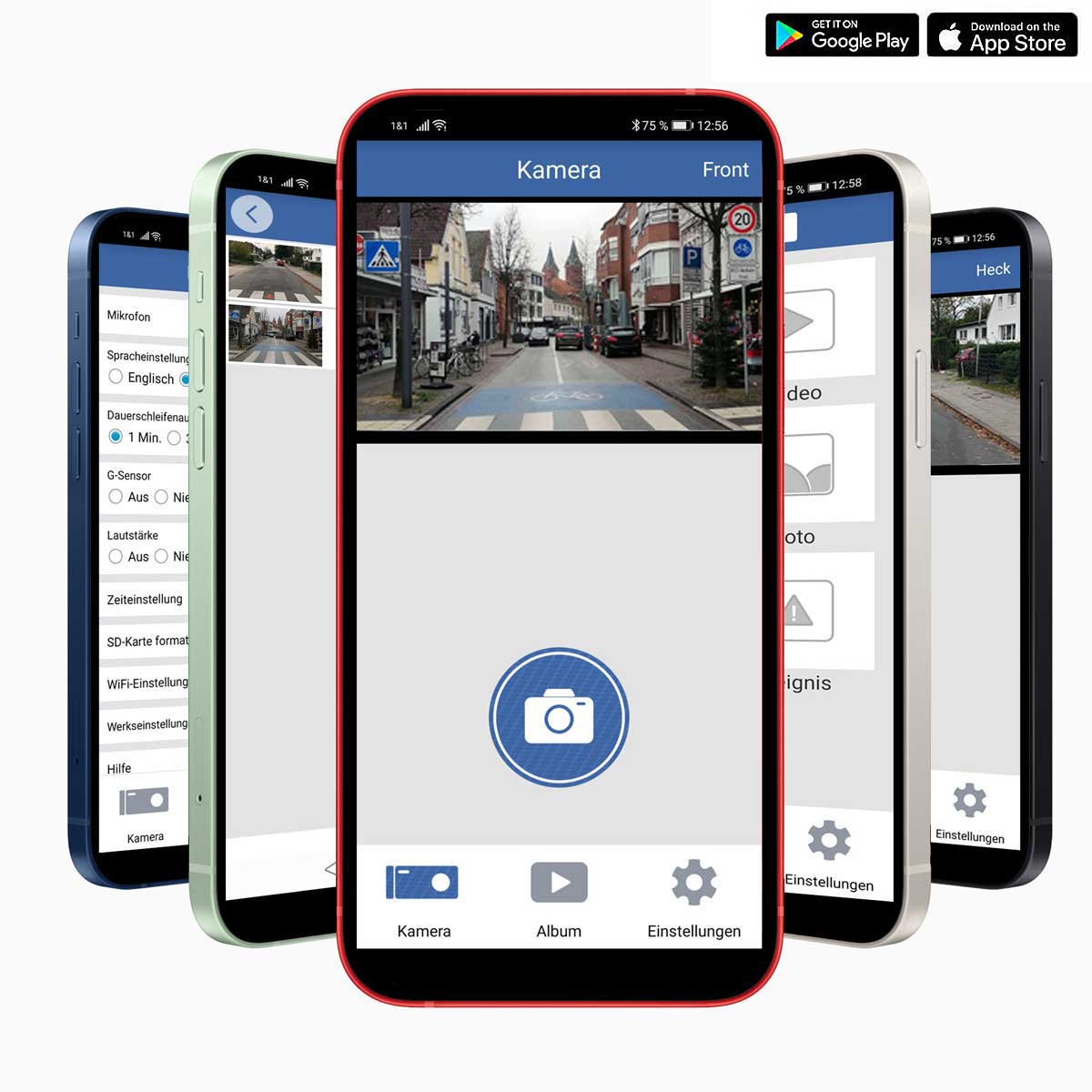 Ampire DC2, Full HD Vaizdo registratoriaus sistema