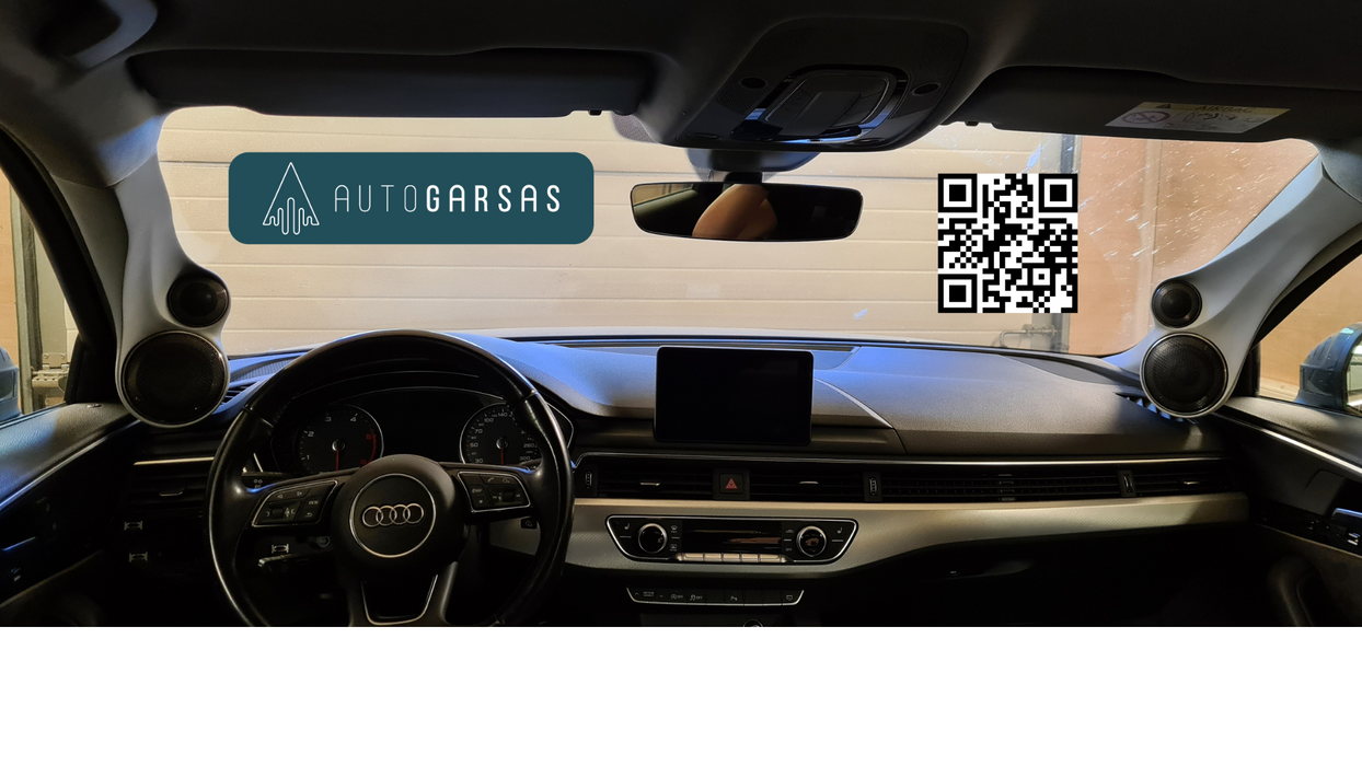 Audi A4 High End DSP garso sistema Audi A4 High End DSP garso sistema