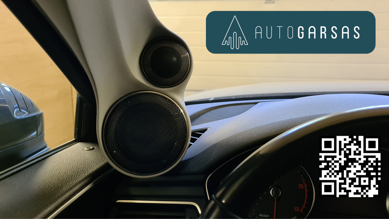 Audi A4 High End DSP garso sistema Audi A4 High End DSP garso sistema