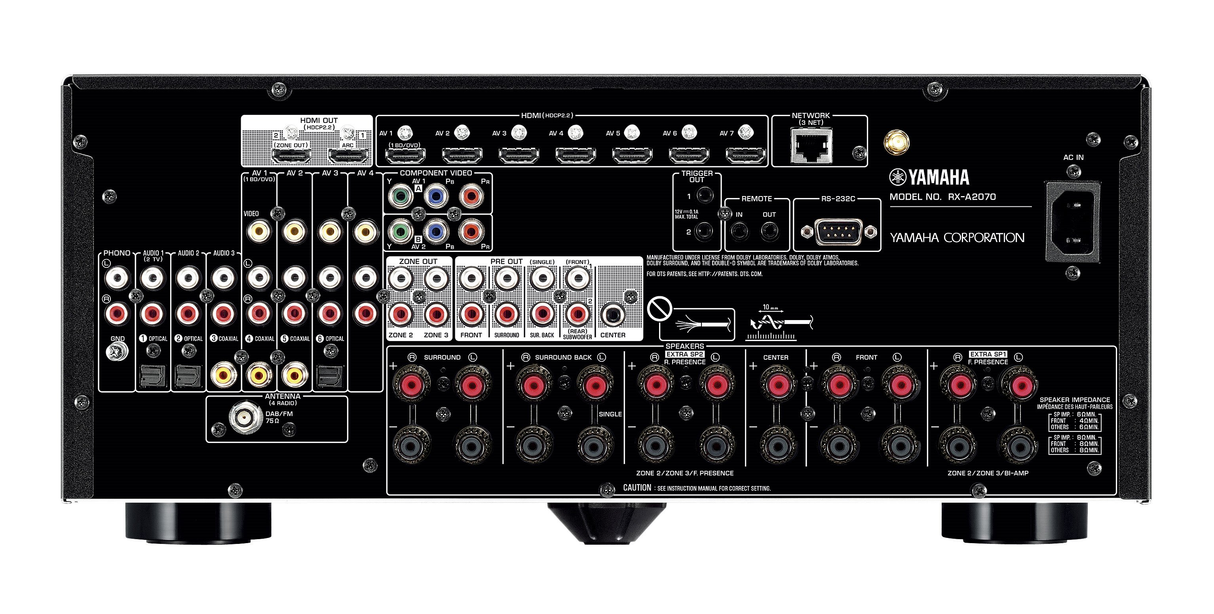 Tinklinis AV resyveris Yamaha AVENTAGE RX-A2070 9.2 MusicCast Namu kinas Yamaha AUTOGARSAS.LT