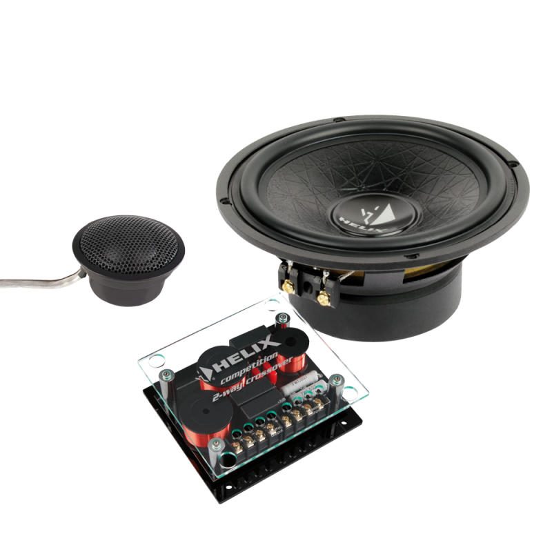 Garsiakalbiai Helix C 62C, 300W, komponentiniai, 2-jų juostų Garsiakalbiai Helix AUTOGARSAS.LT