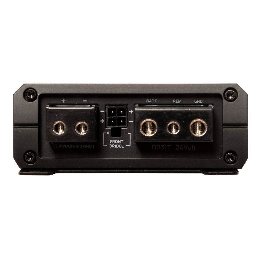 DLS DD31T, automobilinis garso stiprintuvas -šonas