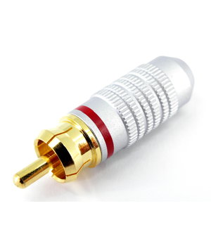 CKI154J, profesionalus RCA kištukas (metalinis