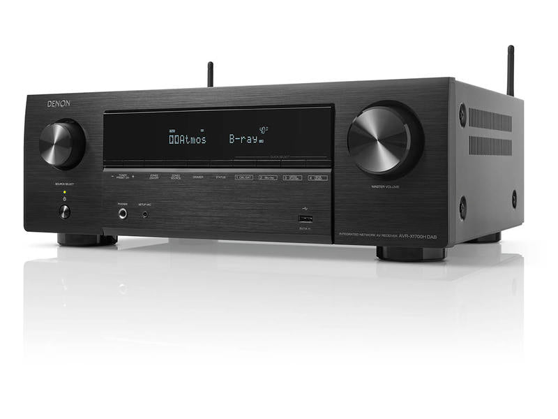 DENON AVR-X1700H DAB, 7.2 kanalų AV imtuvas - stiprintuvas