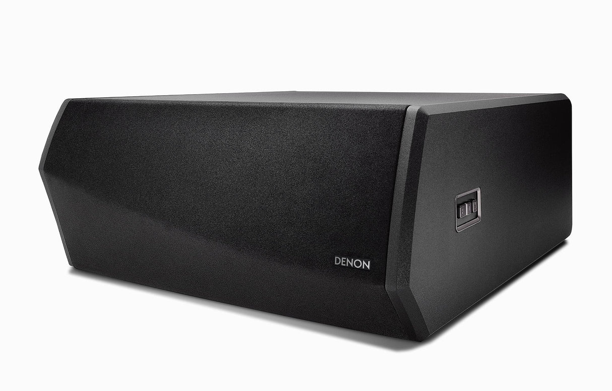 Denon DSW-1H, belaidė žemų dažnių garso kolonėlė- šonas