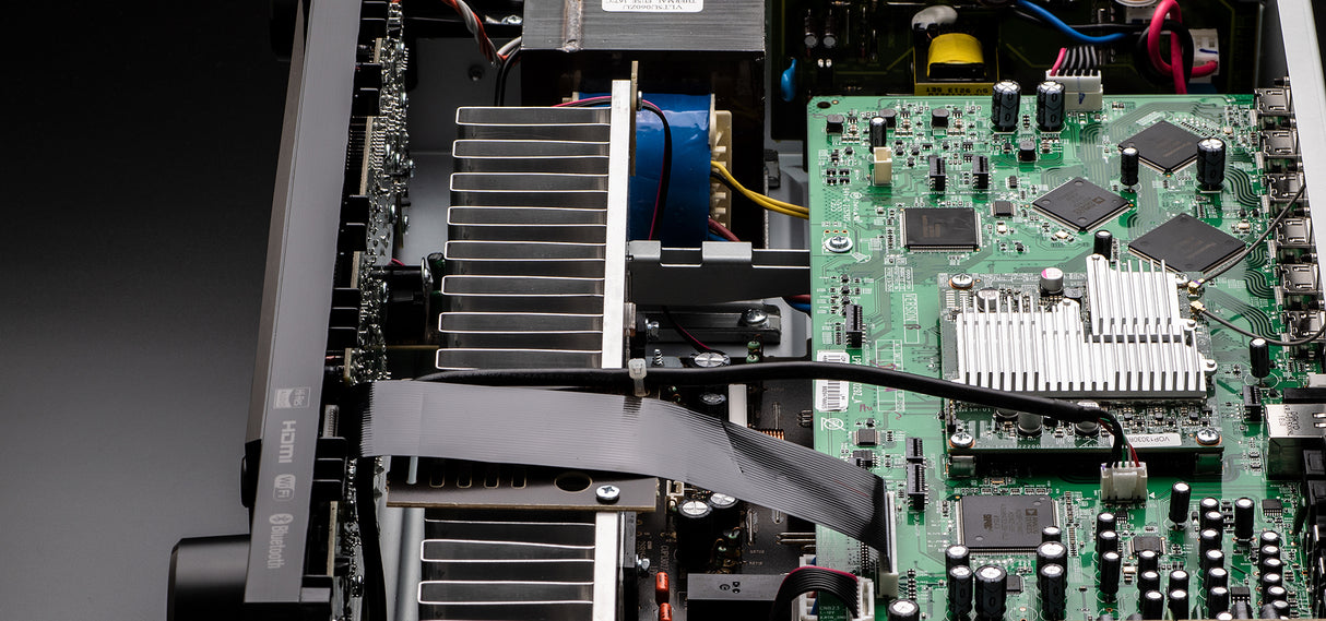 Denon DRA-800H 2-jų kanalų Hi-Fi išmanus tinklo stiprintuvas Stereo 800 HDMI Stiprintuvai Denon AUTOGARSAS.LT