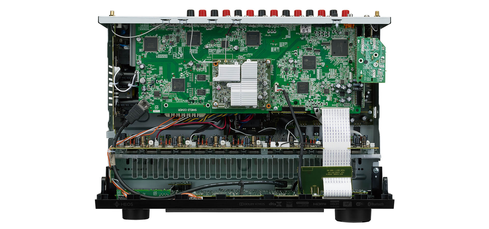 AV resyveris Denon AVR-X2600H 7.2 kanalo namų kino stiprintuvas 7x95W 2600 Namu kinas Denon AUTOGARSAS.LT