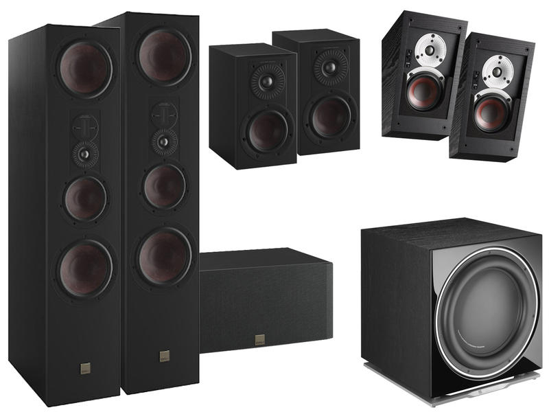 Dali OPTICON 8 MK2 5.1.2, Namų kino garsiakalbių komplektas