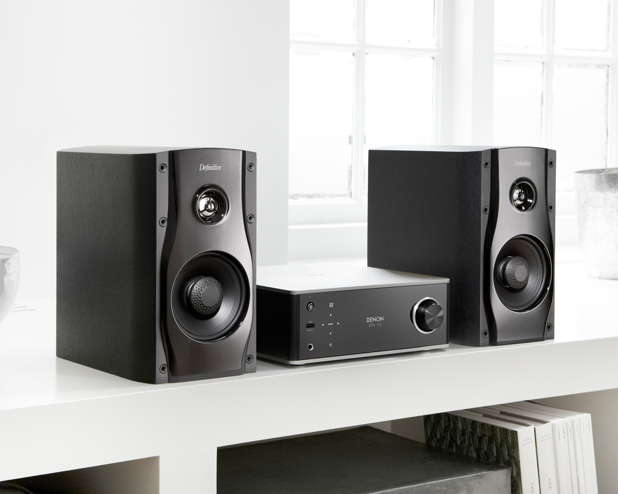 Tinklinis garso grotuvas DENON DRA-100, 2x70W Tinklo grotuvai Denon AUTOGARSAS.LT