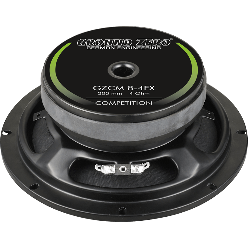 Ground Zero GZCM 8-4FX, vidutinių dažnių automobilinis garsiakalbis- galas