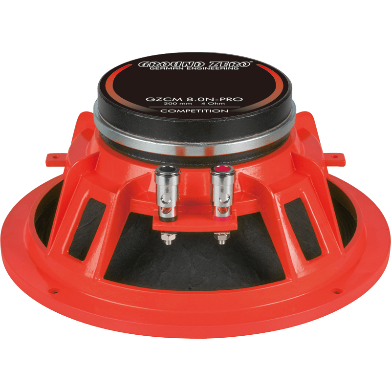 Ground Zero GZCM 8.0N-PRO, vidutinių dažnių automobilinis garsiakalbis- galas