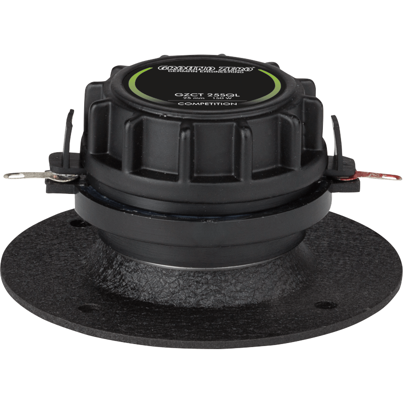 Ground Zero GZCT 25SQL, automobilinis aukštų dažnių garsiakalbis - galas